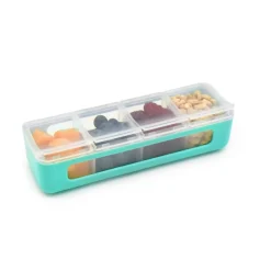 Melii 4 Compartment Snackle Box Best