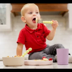 Melii 3 Piece Silicone Feeding Set Best