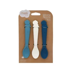 Melii 3 Piece Silicone Spoons Clearance