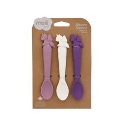 Melii 3 Piece Silicone Spoons Clearance