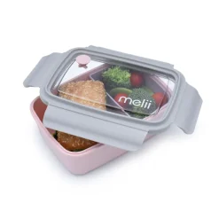 Melii Bento Box with Removable Divider - 880ml - SECONDS Sale