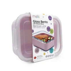 Melii Glass Bento Box with Silicone Sleeve Discount