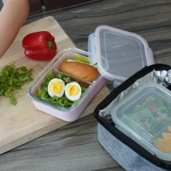 Melii Glass Bento Box with Silicone Sleeve Discount