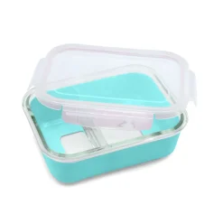 Melii Glass Bento Box with Silicone Sleeve Discount