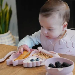 Melii Silicone 5 Piece Feeding Gift Set - Unicorn Discount