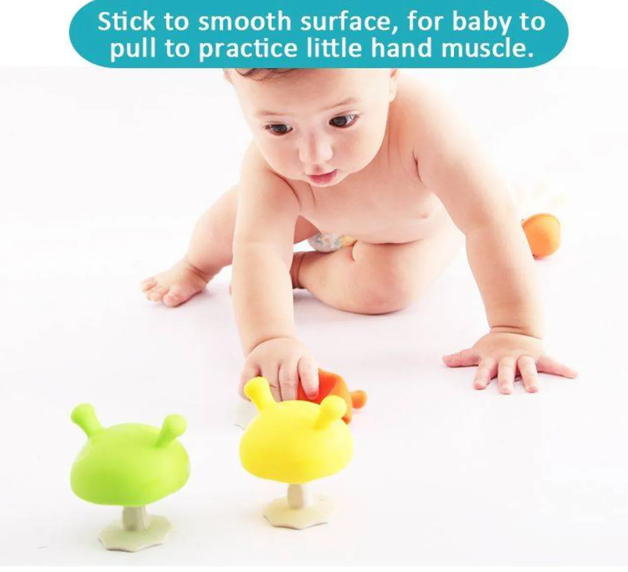 mombella Soothing Mushroom Teether Outlet