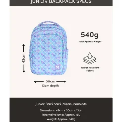 MontiiCo Junior Backpack Block Land Clearance