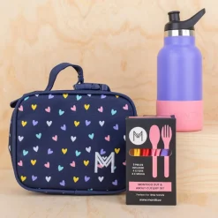 MontiiCo Mini Insulated Lunch Bag Hot
