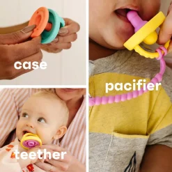 Morepeas Flip & Store Pacifier Outlet
