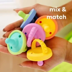 Morepeas Flip & Store Pacifier Outlet