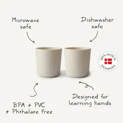 Mushie Dinnerware Cup 2pc Best