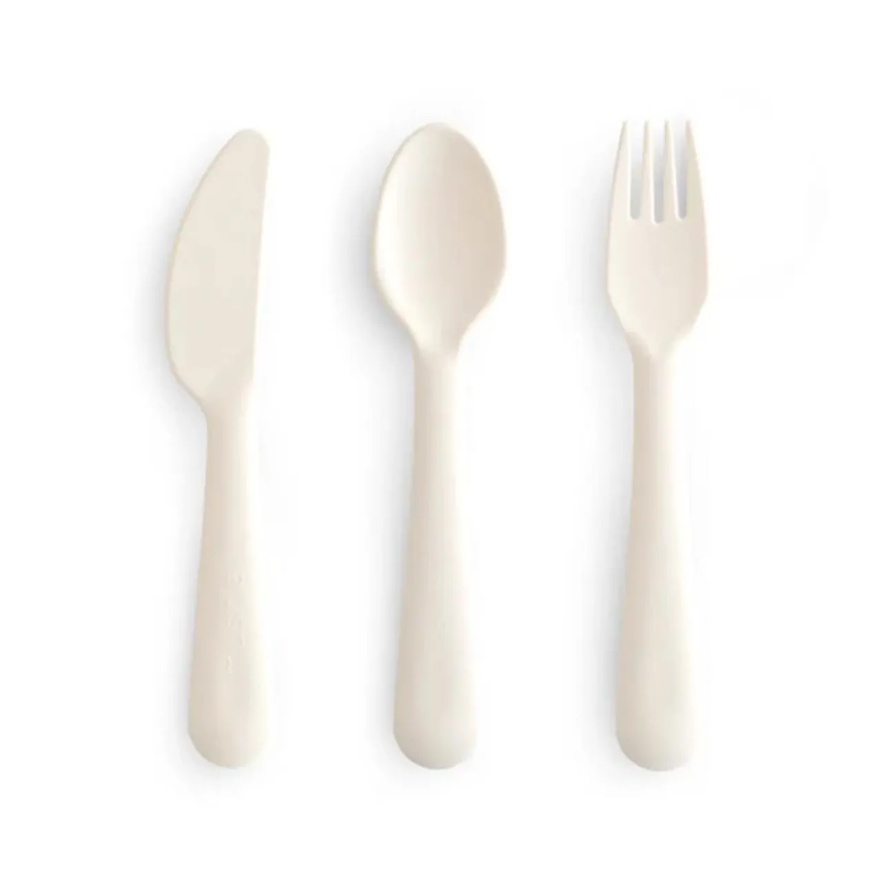 Mushie Dinnerware Cutlery Set New