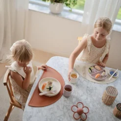 Mushie Dinnerware Fork & Spoon Set Hot