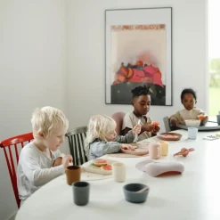 Mushie Dinnerware Round Plate 2pc Sale