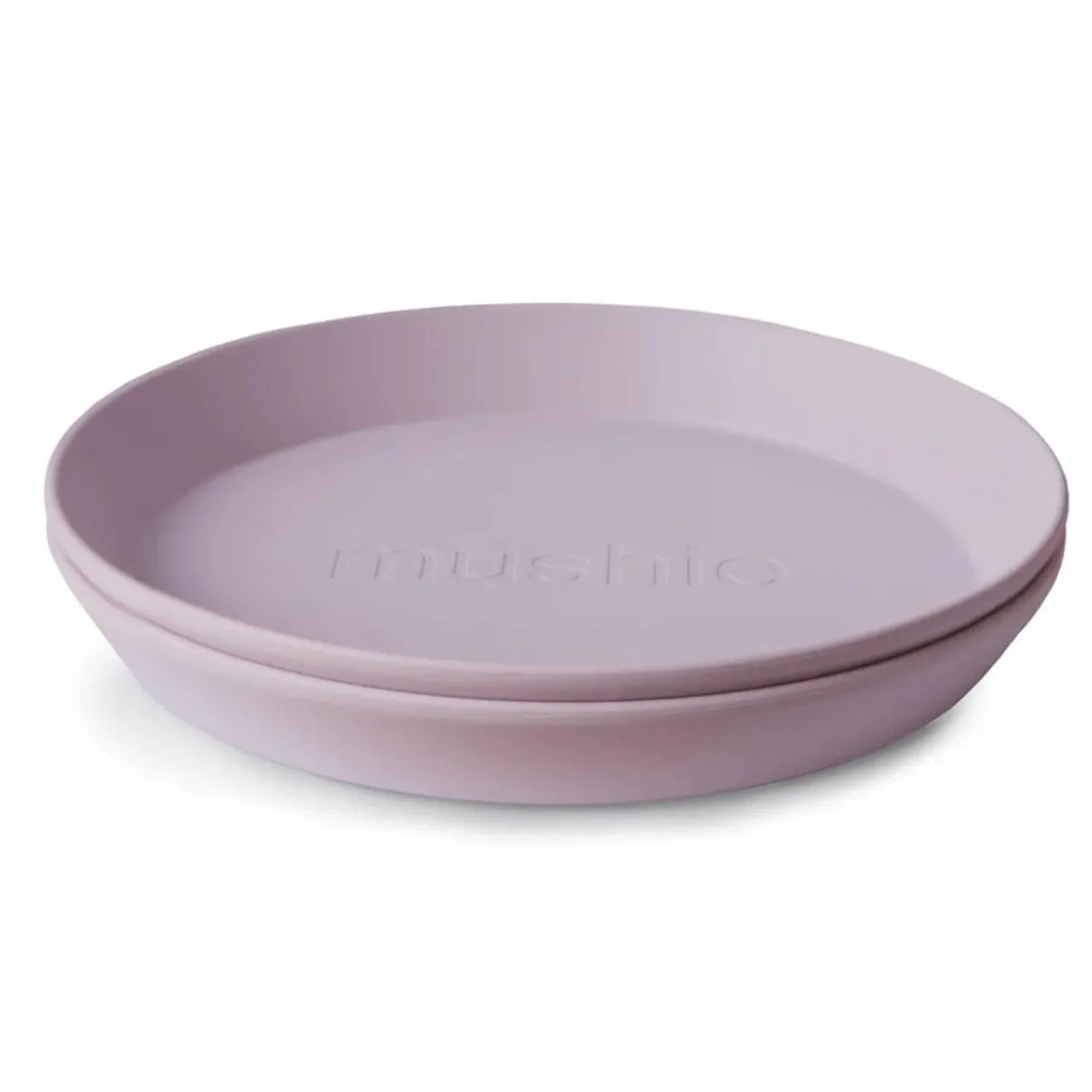 Mushie Dinnerware Round Plate 2pc Sale