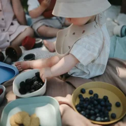 Mushie Dinnerware Square Bowl 2pc Clearance