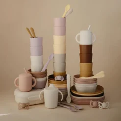 Mushie Dinnerware Square Bowl 2pc Clearance