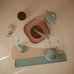 Mushie Dinnerware Square Plate 2pc Clearance