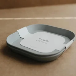 Mushie Dinnerware Square Plate 2pc Clearance