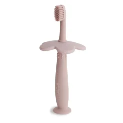 Mushie Silicone Flower Training Toothbrush Online
