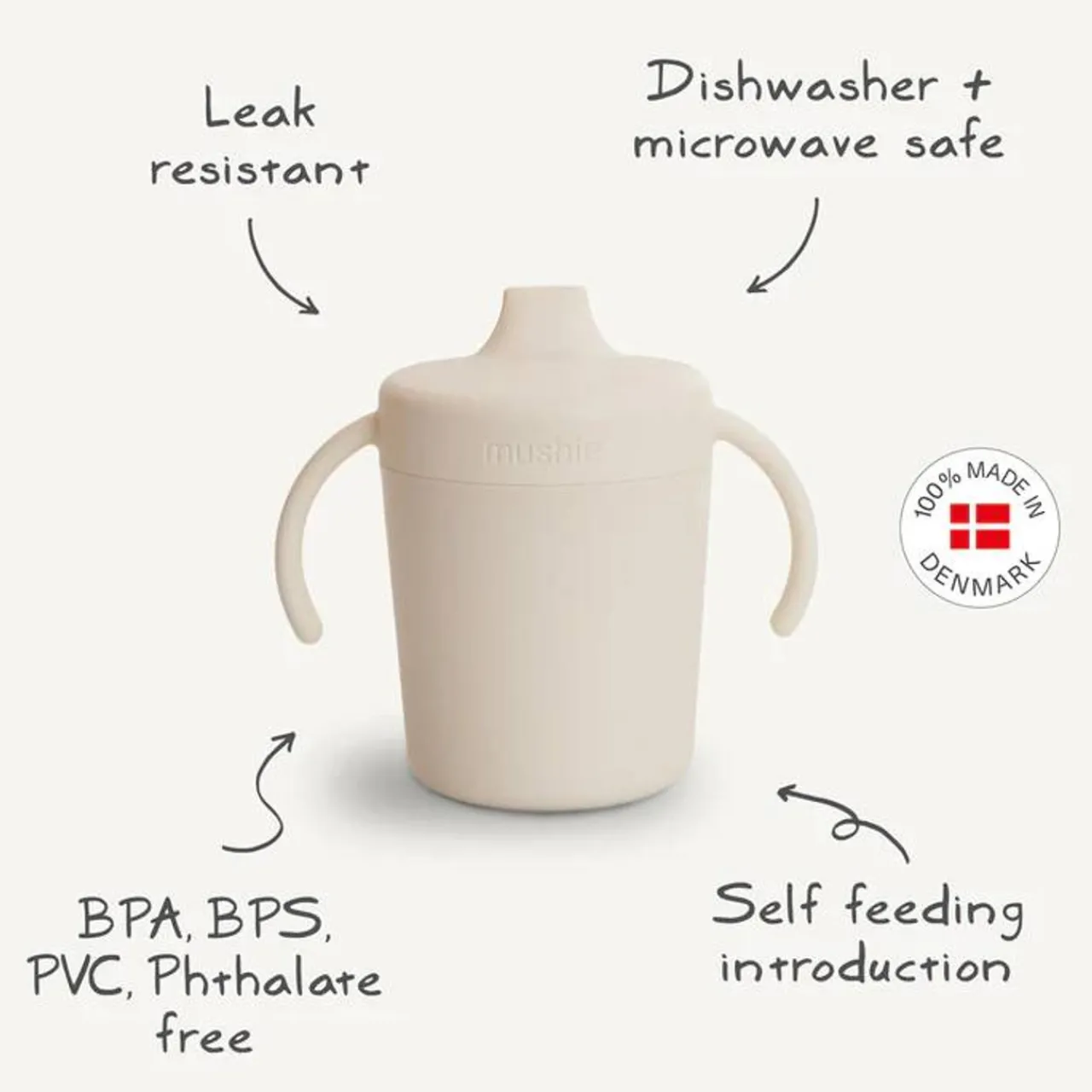 Mushie Trainer Sippy Cup Discount