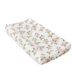Little Unicorn Muslin Change Pad Cover - Discontinued packaging Watercolour Roses Fashion