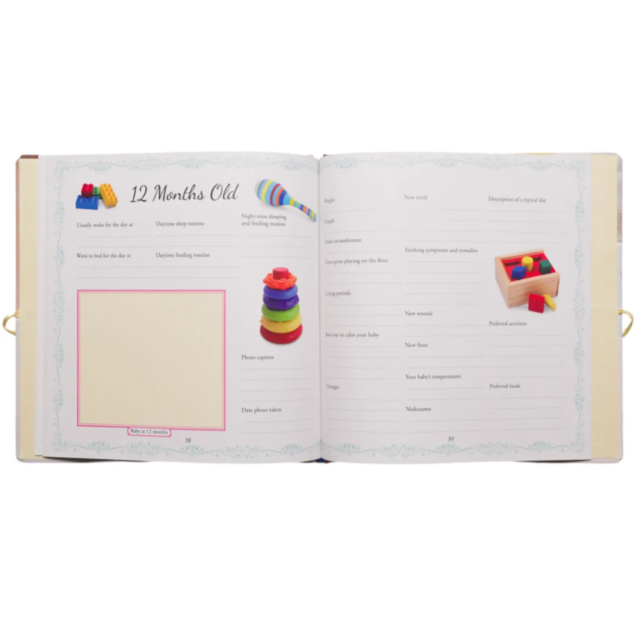 Books My Baby Record Book YELLOW with Nursery Rhymes Hot