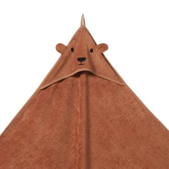 Nature Baby Bear Hooded Towel Hazelnut Clearance