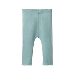 Nature Baby Cotton Rib Honey Pants Powder Blue Clearance
