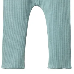 Nature Baby Cotton Rib Honey Pants Powder Blue Clearance