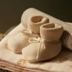Nature Baby Merino Drawstring Booties Fashion