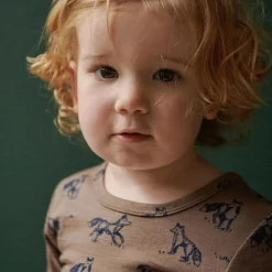 Nature Baby Merino Long Sleeve Pyjama Set Foxy Print New