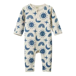 Nature Baby Organic Cotton Henley Pyjama Suit Sale