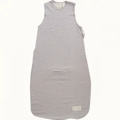 Nature Baby Organic Cotton Sleeping Bag Grey Stripe Best