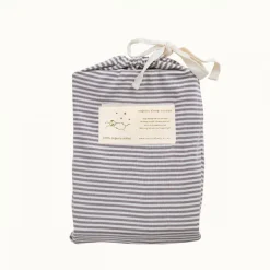Nature Baby Organic Cotton Sleeping Bag Grey Stripe Best