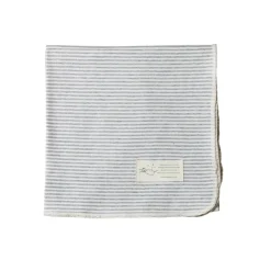 Nature Baby Organic Jersey Wrap Grey Stripe Outlet
