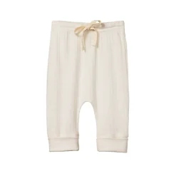 Nature Baby Pointelle Drawstring Pants Natural Clearance