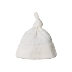 Nature Baby Pointelle Knotted Beanie New
