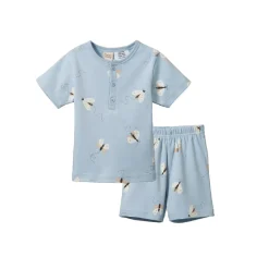 Nature Baby Short Sleeve Cotton Pyjamas Butterfly Dance Outlet