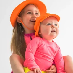 Nestling Neon by Swim Legionnaires Hat Hot