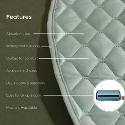 Nestling Medium Waterproof Quilted Play Mat Online