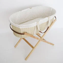 Nestling Moses Basket Natural Online