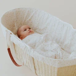 Nestling Moses Basket Natural Online