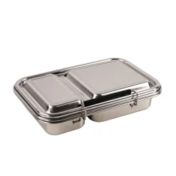 Nestling Stainless Steel Duo Bento Box Outlet