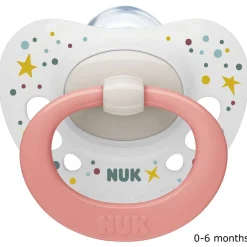 Nuk Signature Silicone Soother 1pk Hot