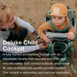 Osprey Poco Premium Child Carrier Black New