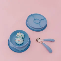 OXO Tot Stick & Stay Suction Divided Plate New