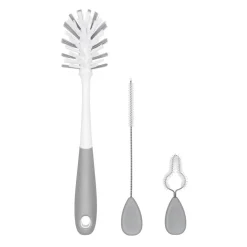 OXO Tot Water Bottle & Straw Cup Cleaning Set Grey Best