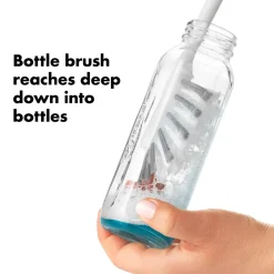 OXO Tot Water Bottle & Straw Cup Cleaning Set Grey Best