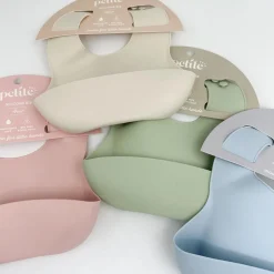 Petite Eats Silicone Baby Bib Large Best